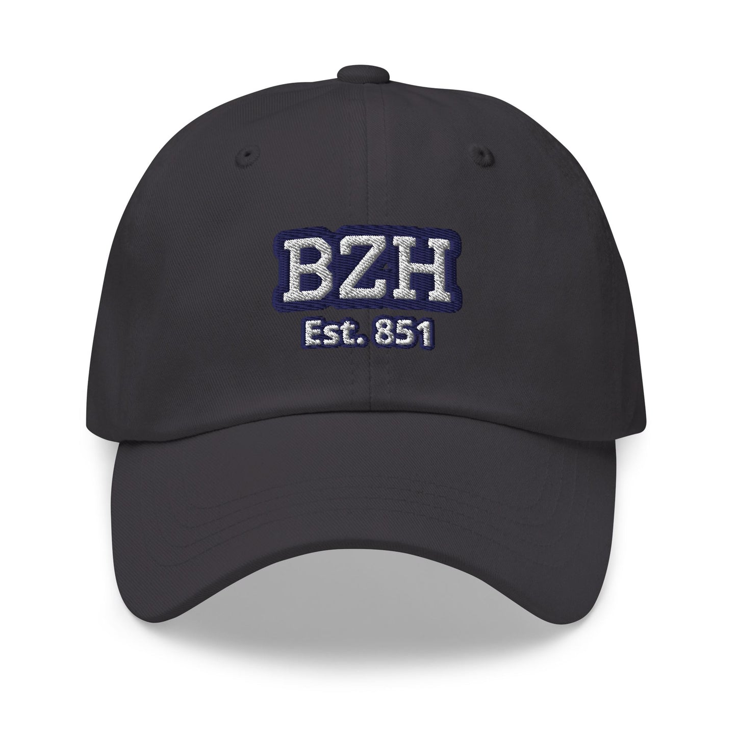Casquette BZH Est.851 Bevet Breizh Gris Foncé