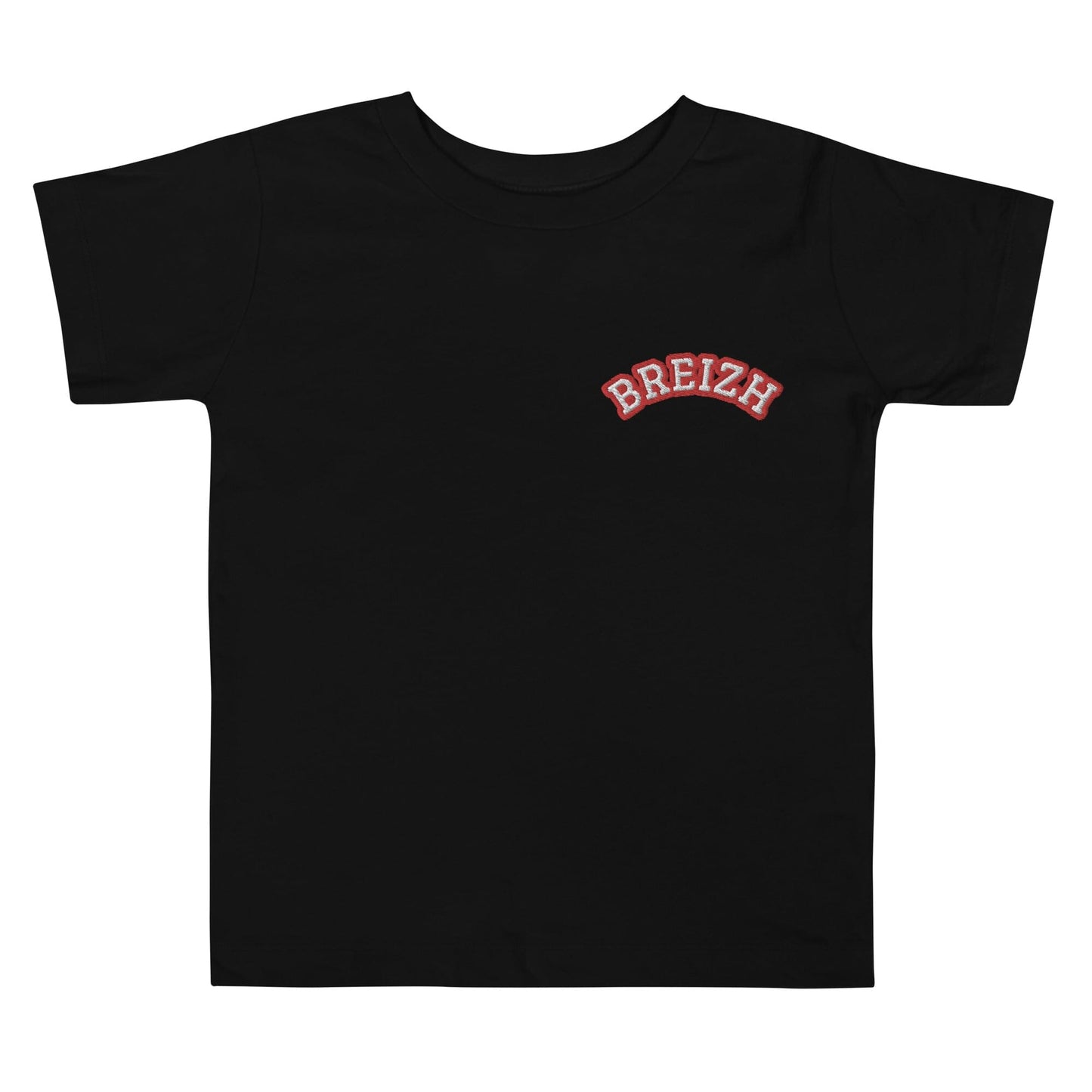 T-shirt Breizh pour enfants en bas âge Bevet Breizh Noir T2
