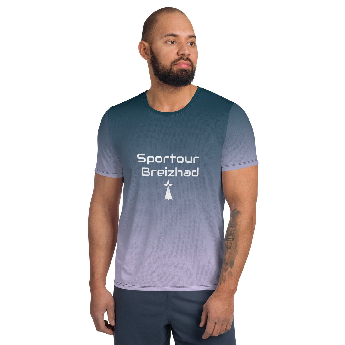 T-shirt breton de sport homme sportour Breizhad Bevet Breizh XS