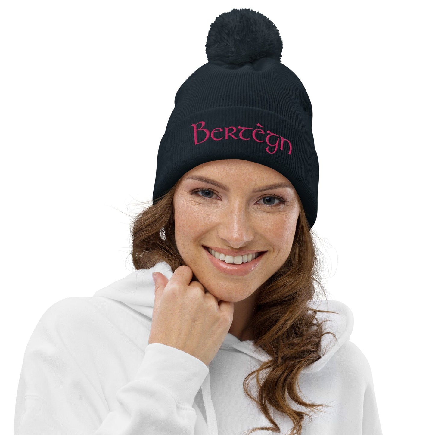 Bonnet à pompon Bertègn Bevet Breizh French Navy