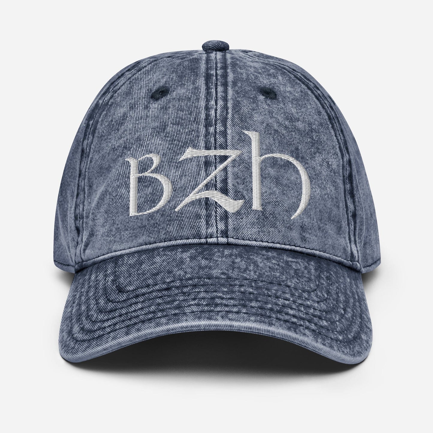 Casquette baseball Vintage BZH Bevet Breizh Bleu Marine