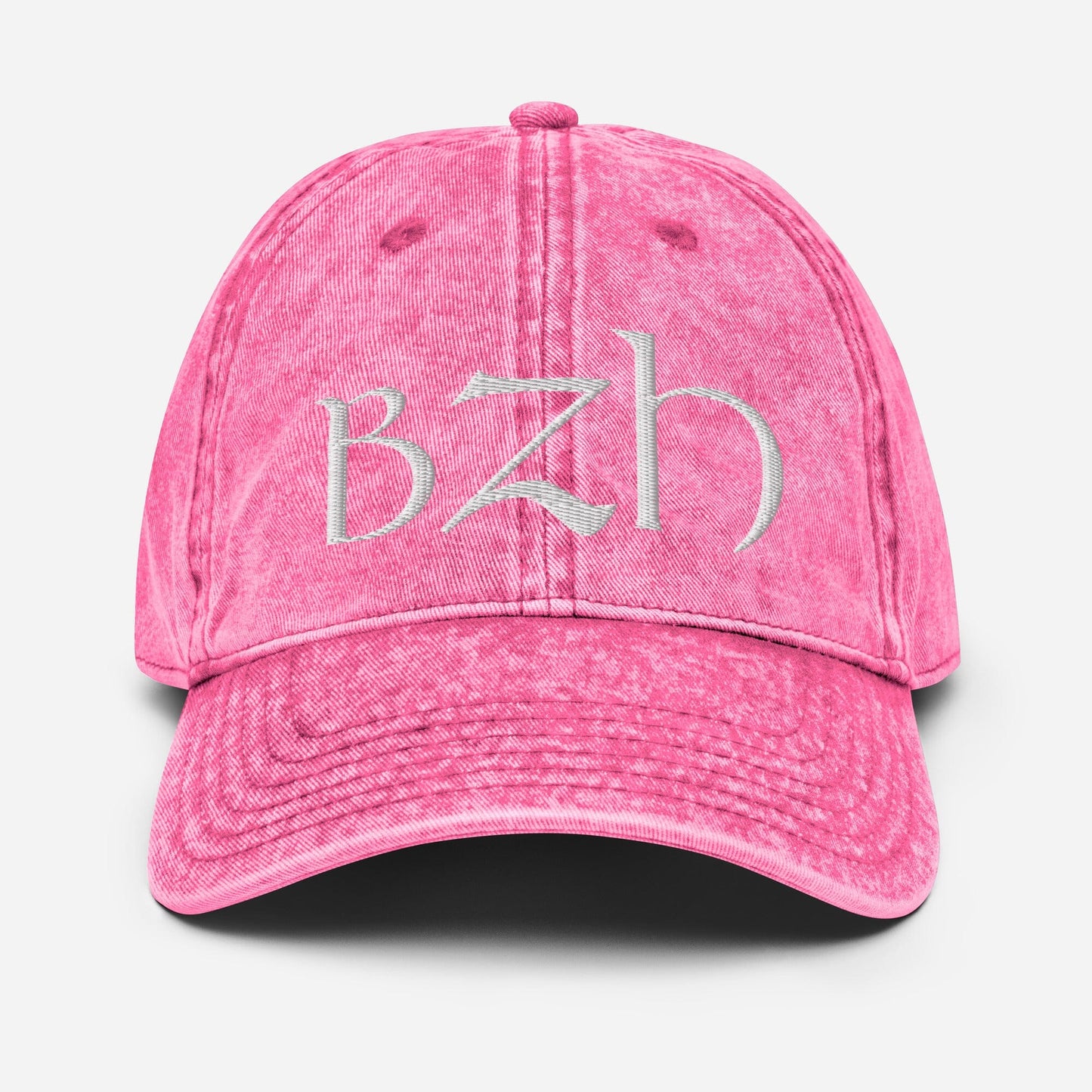 Casquette baseball Vintage BZH Bevet Breizh Rose