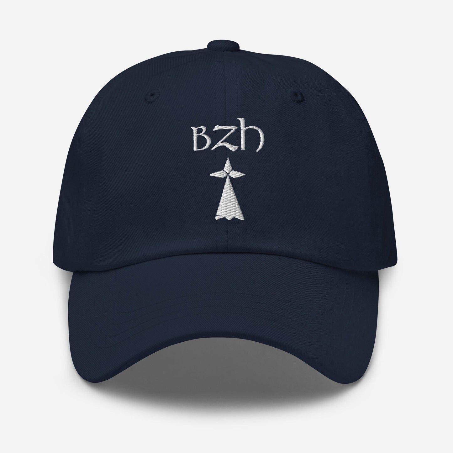 Casquette BZH Hermine casquette Bevet Breizh Bleu Marine