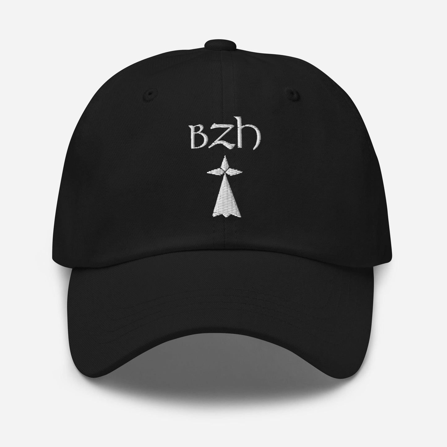 Casquette BZH Hermine casquette Bevet Breizh Noir