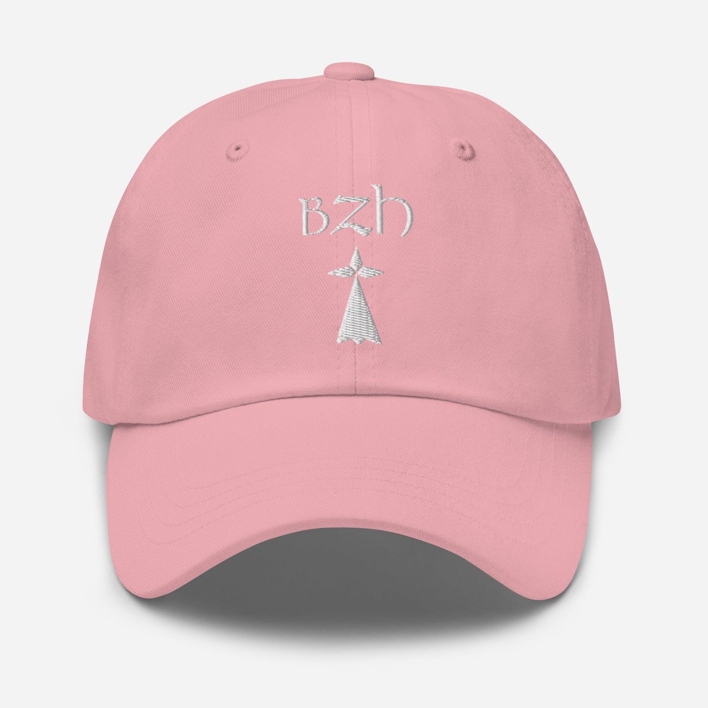 Casquette BZH Hermine casquette Bevet Breizh Rose
