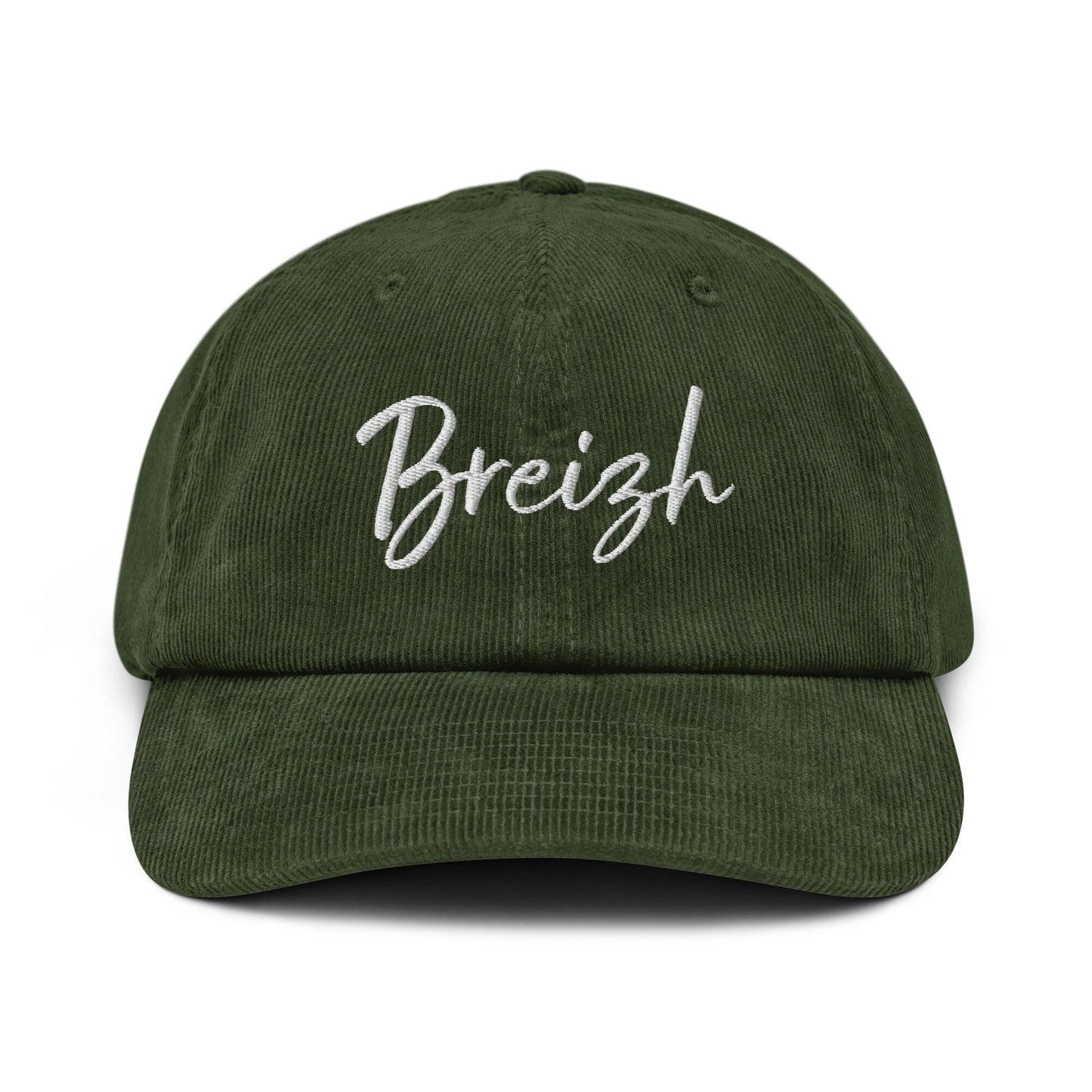 Casquette en velours côtelé Breizh casquette Bevet Breizh Dark Olive