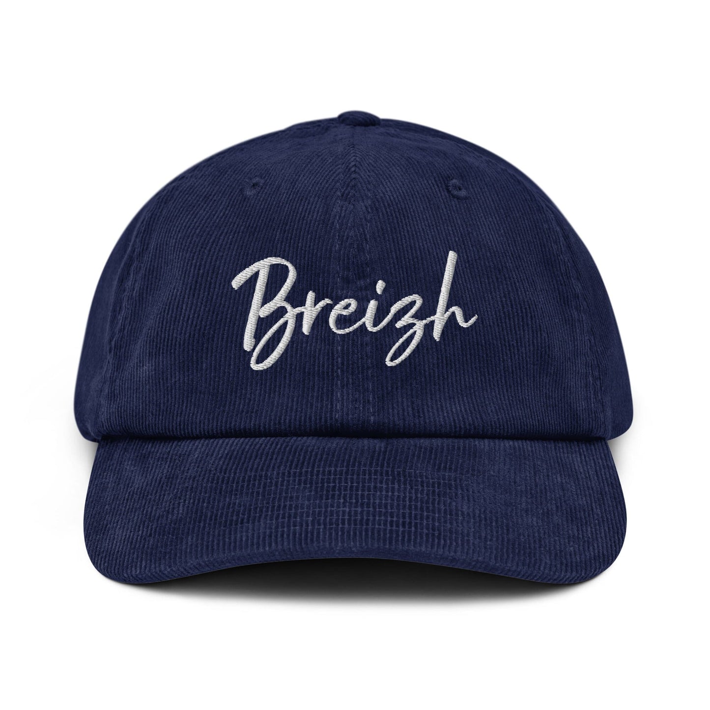 Casquette en velours côtelé Breizh casquette Bevet Breizh Oxford Navy