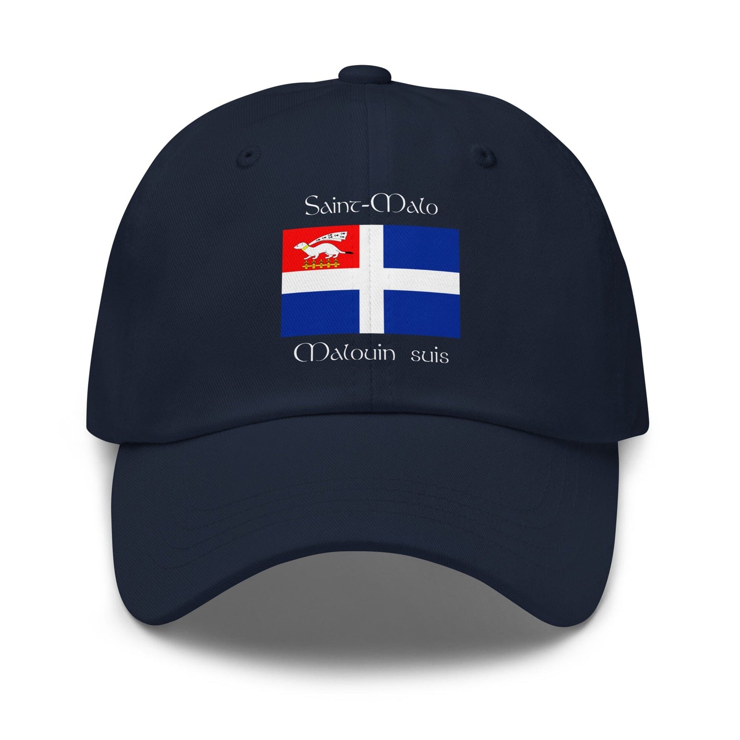 Casquette Malouin suis casquette Bevet Breizh Bleu Marine