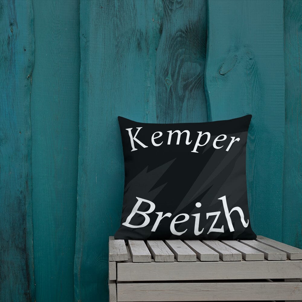 Coussin de qualité premium 45cm x 45 cm Kemper Breizh Bevet Breizh
