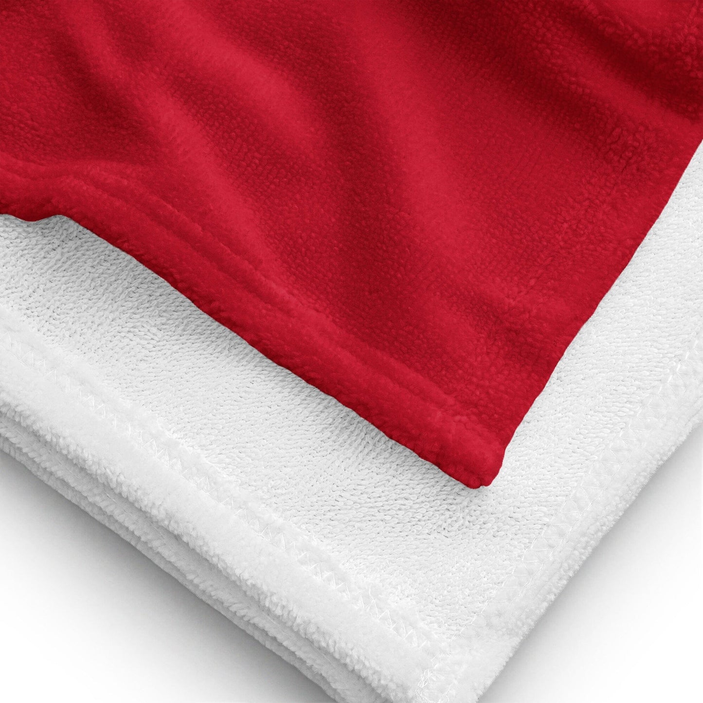 Serviette de bain rouge Bevet Breizh 76cm x 152cm Bevet Breizh