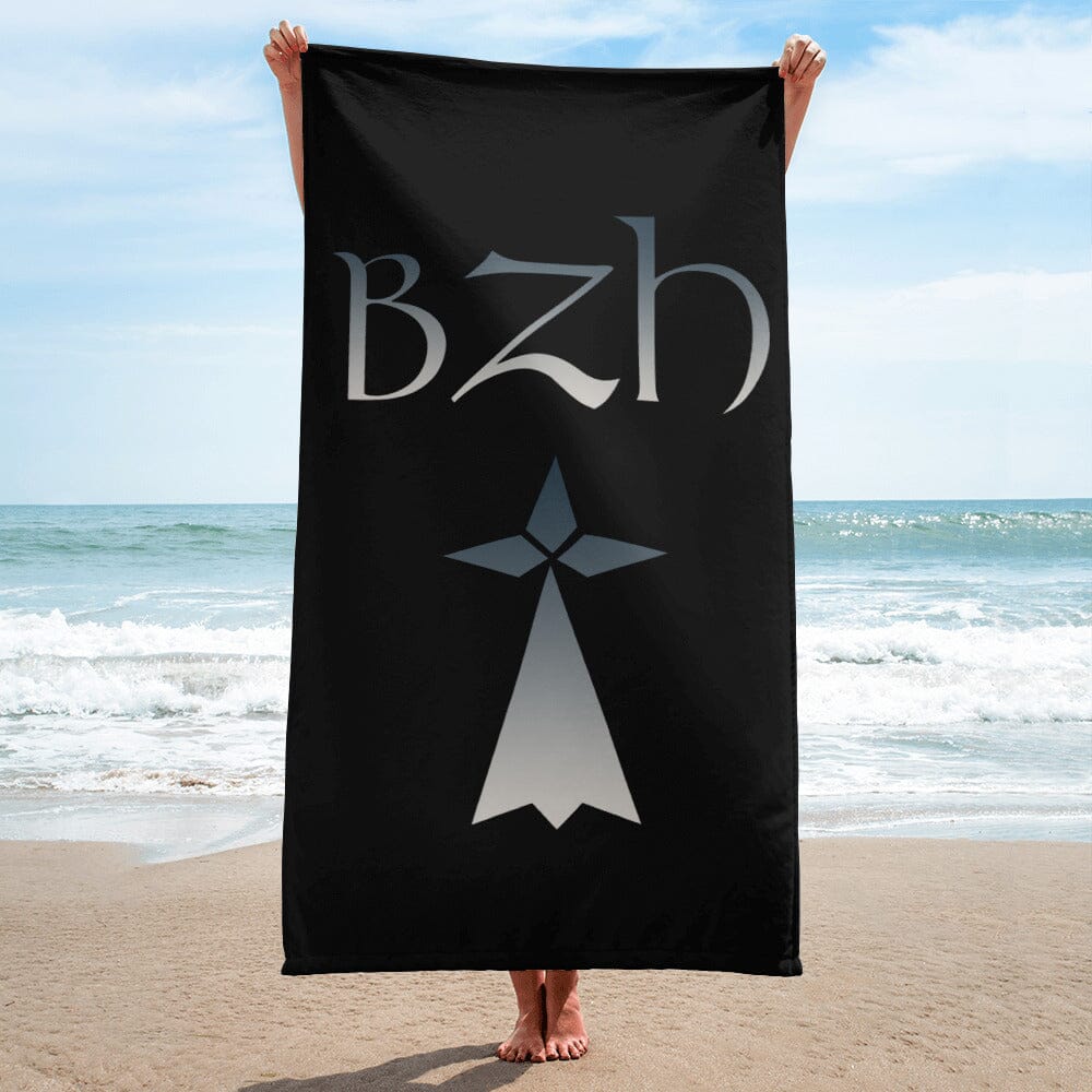 Serviette de plage BZH Hermine Bevet Breizh