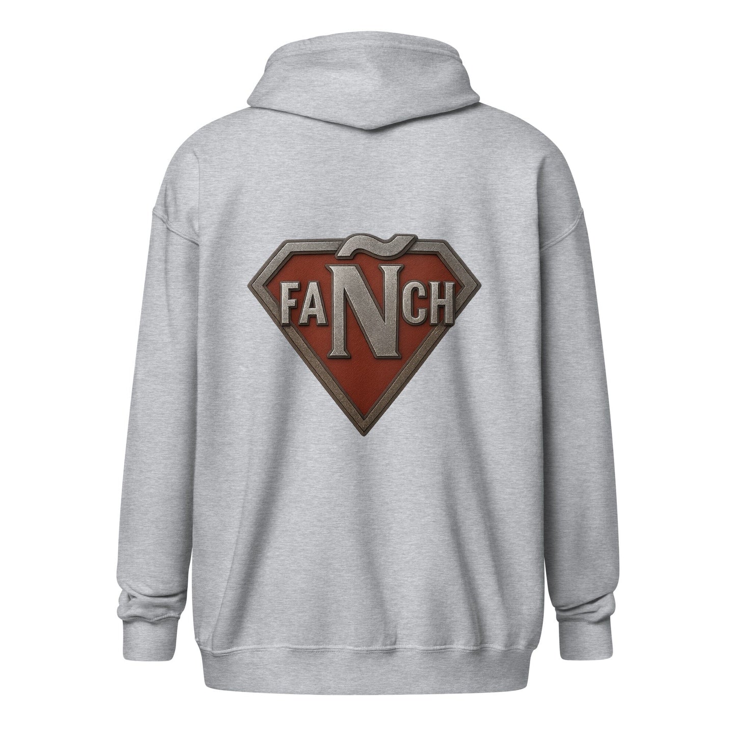 Sweat à capuche à fermeture éclair Fañch sweat-shirt Bevet Breizh Gris Sport S