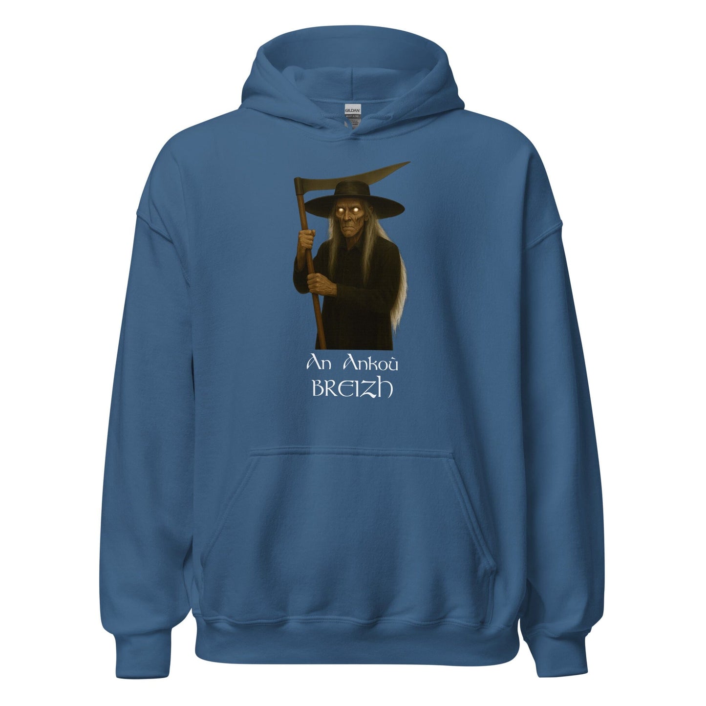 Sweat à capuche An Ankoù sweat-shirt Bevet Breizh Bleu Indigo S