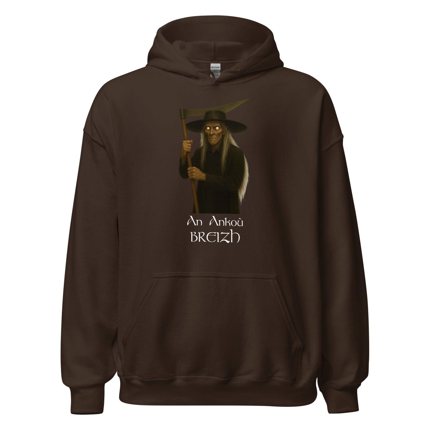 Sweat à capuche An Ankoù sweat-shirt Bevet Breizh Chocolat Noir S