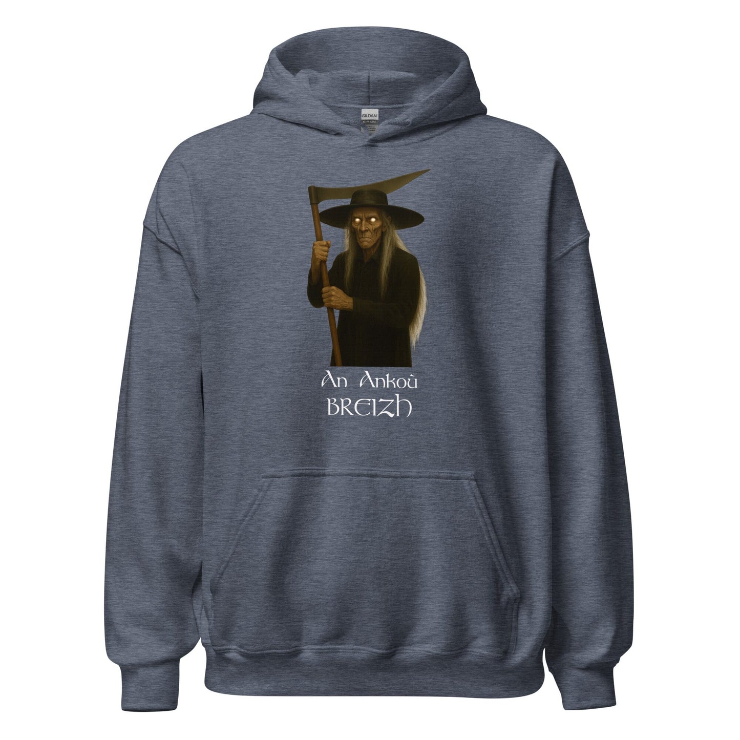 Sweat à capuche An Ankoù sweat-shirt Bevet Breizh Heather Sport Dark Navy S