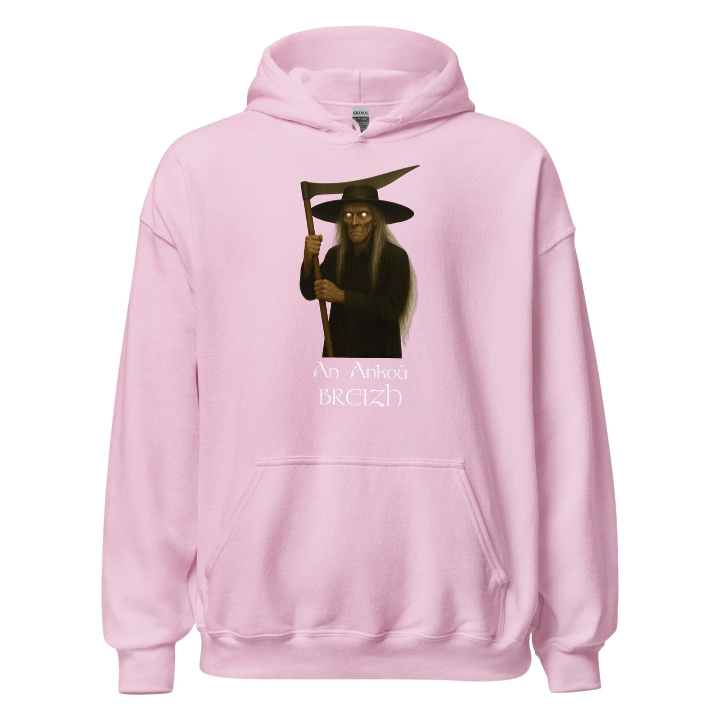 Sweat à capuche An Ankoù sweat-shirt Bevet Breizh Rose Clair S