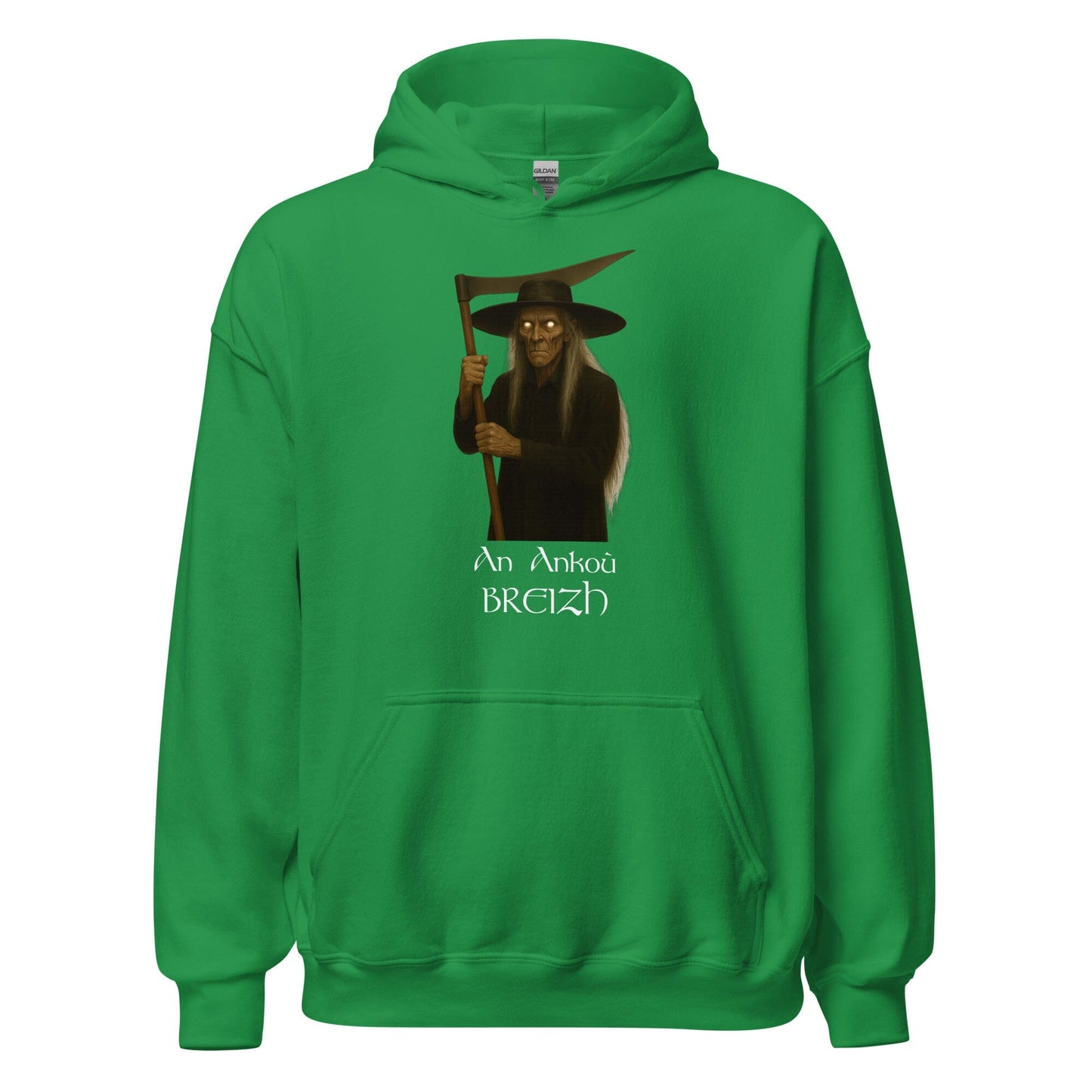 Sweat à capuche An Ankoù sweat-shirt Bevet Breizh Vert menthe S