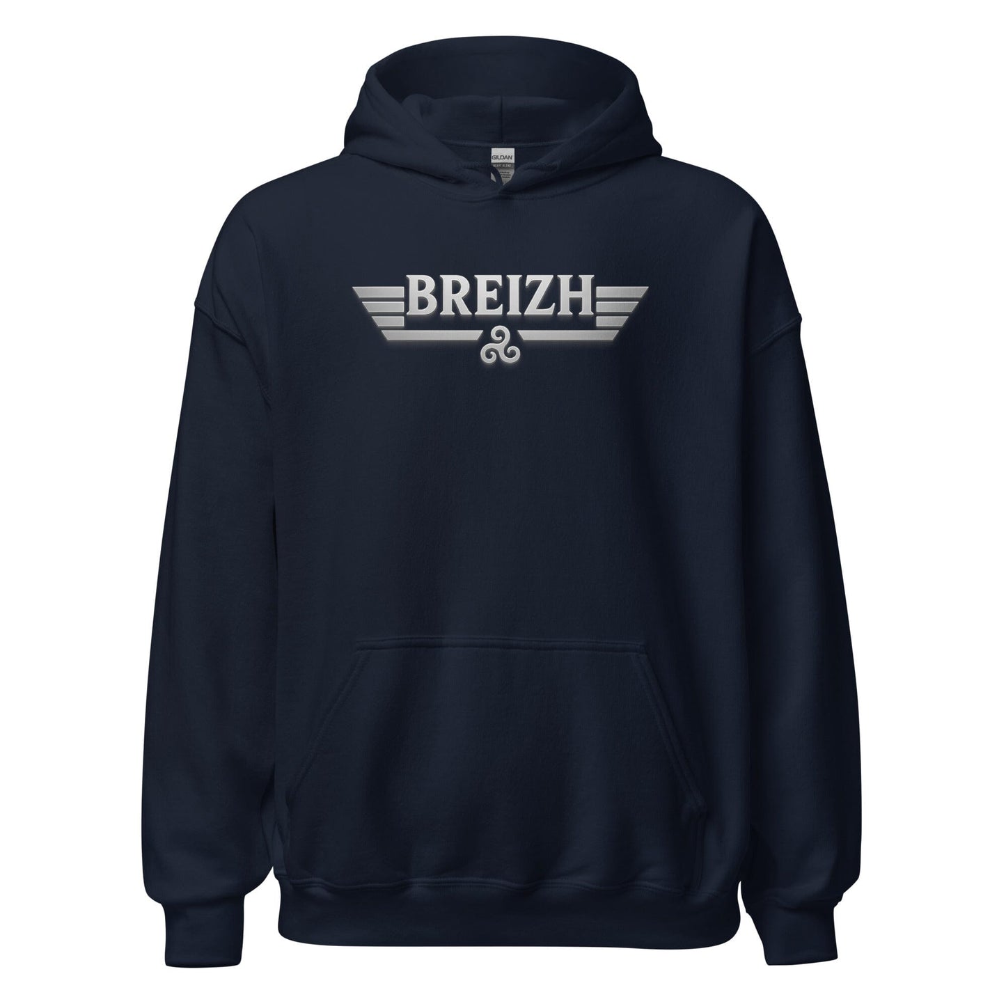 Sweat à capuche Breizh sweat-shirt Bevet Breizh Bleu Marine S