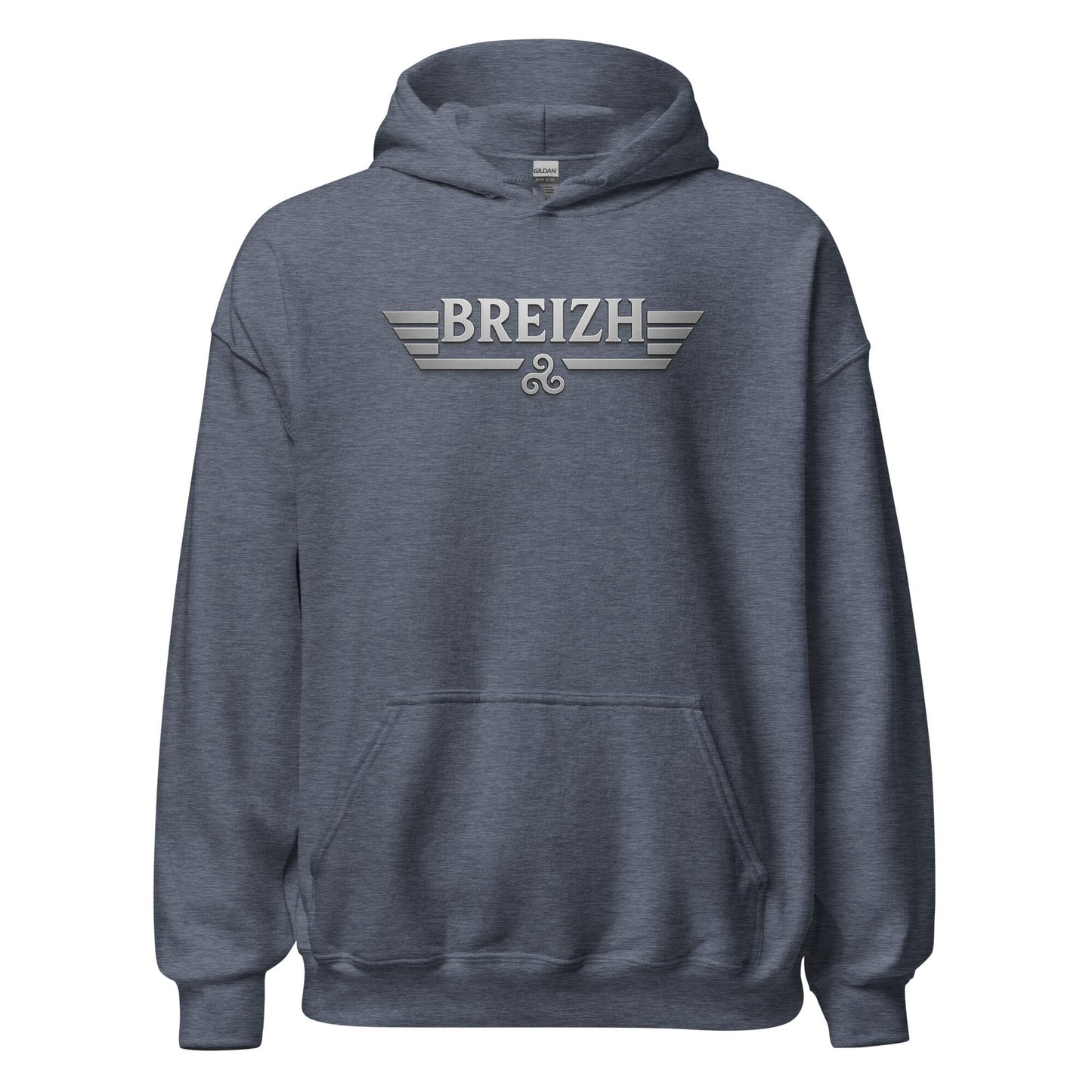 Sweat à capuche Breizh sweat-shirt Bevet Breizh Heather Sport Dark Navy S