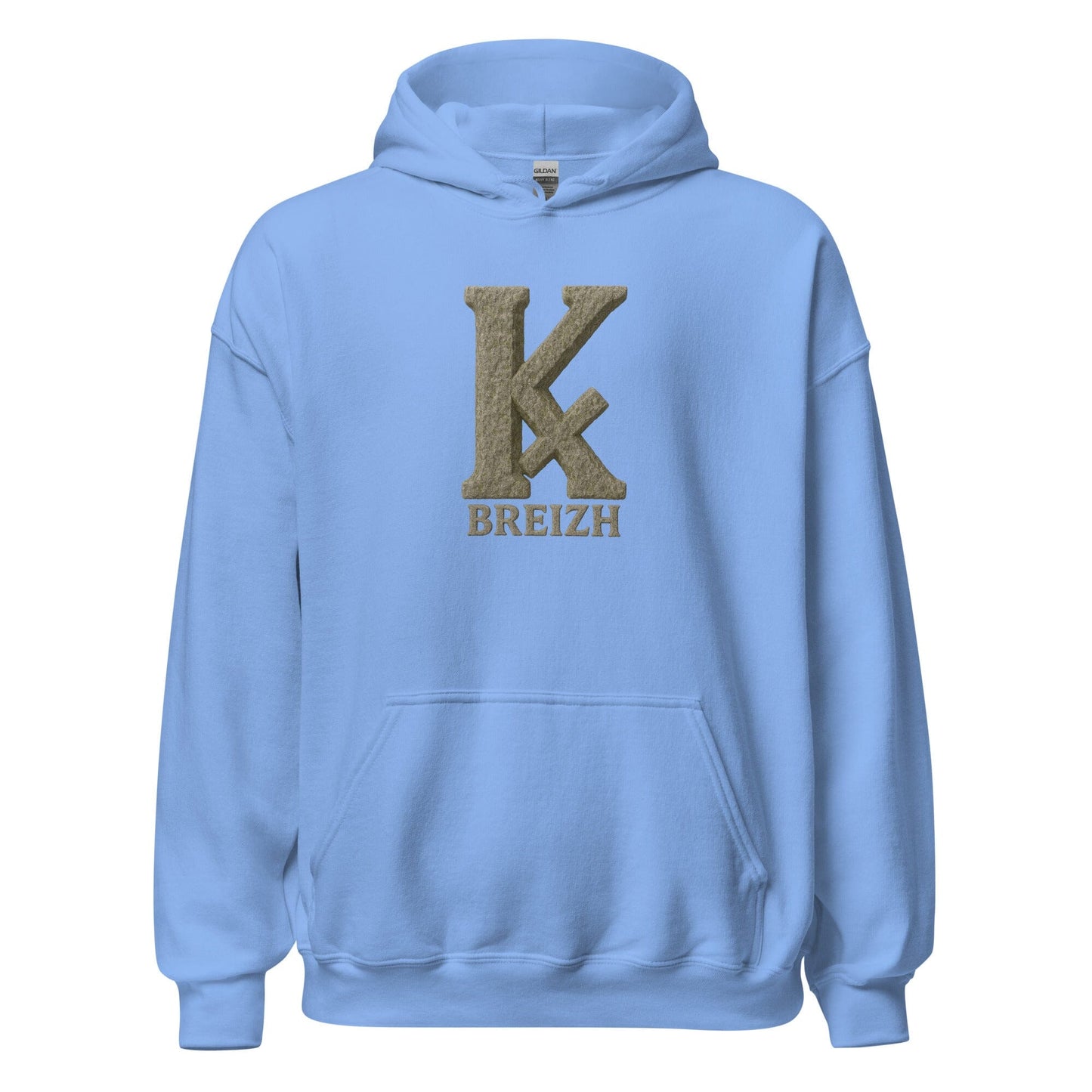 Sweat à capuche K barré sweat-shirt Bevet Breizh Bleu S