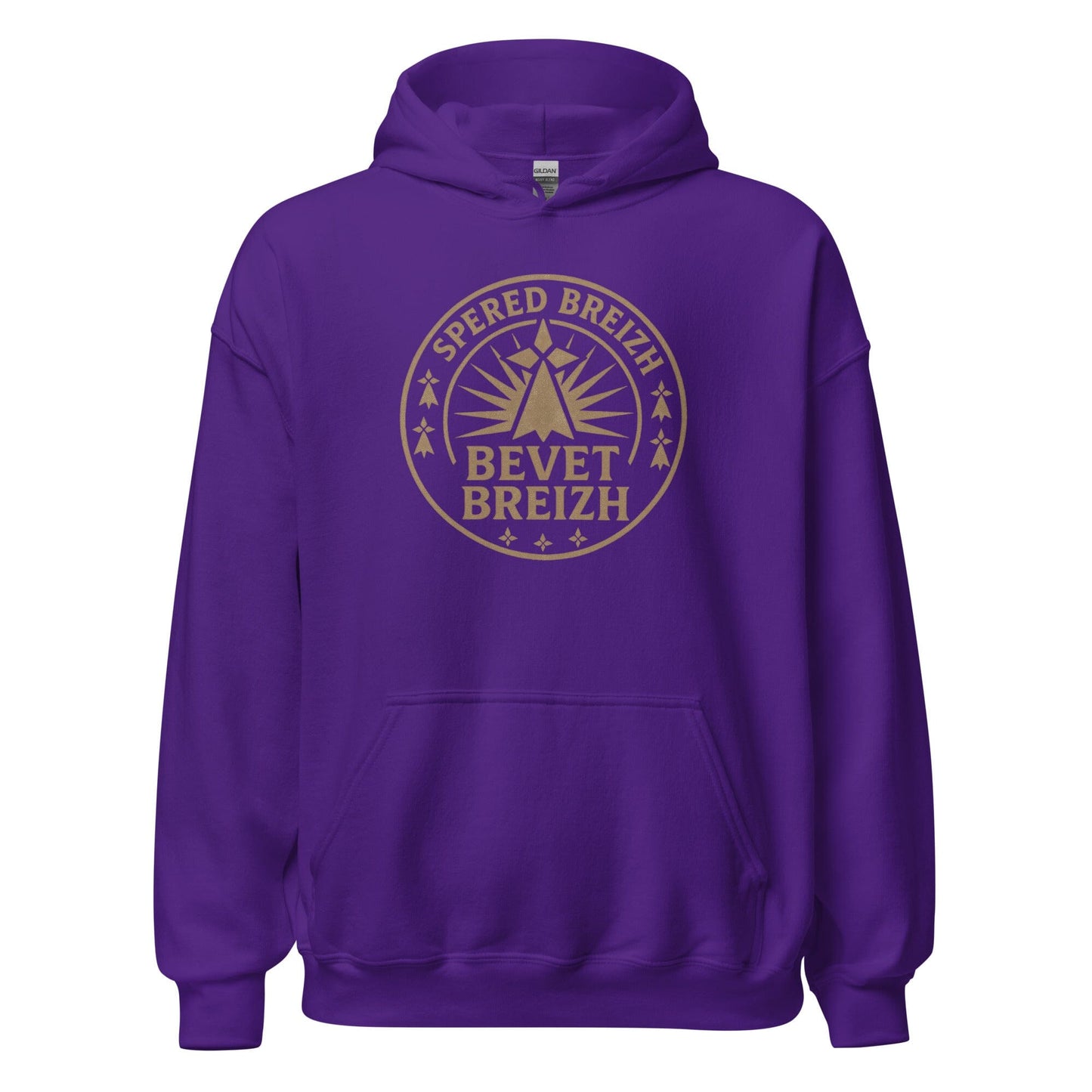 Sweat à capuche Spered Breizh sweat-shirt Bevet Breizh Violet S