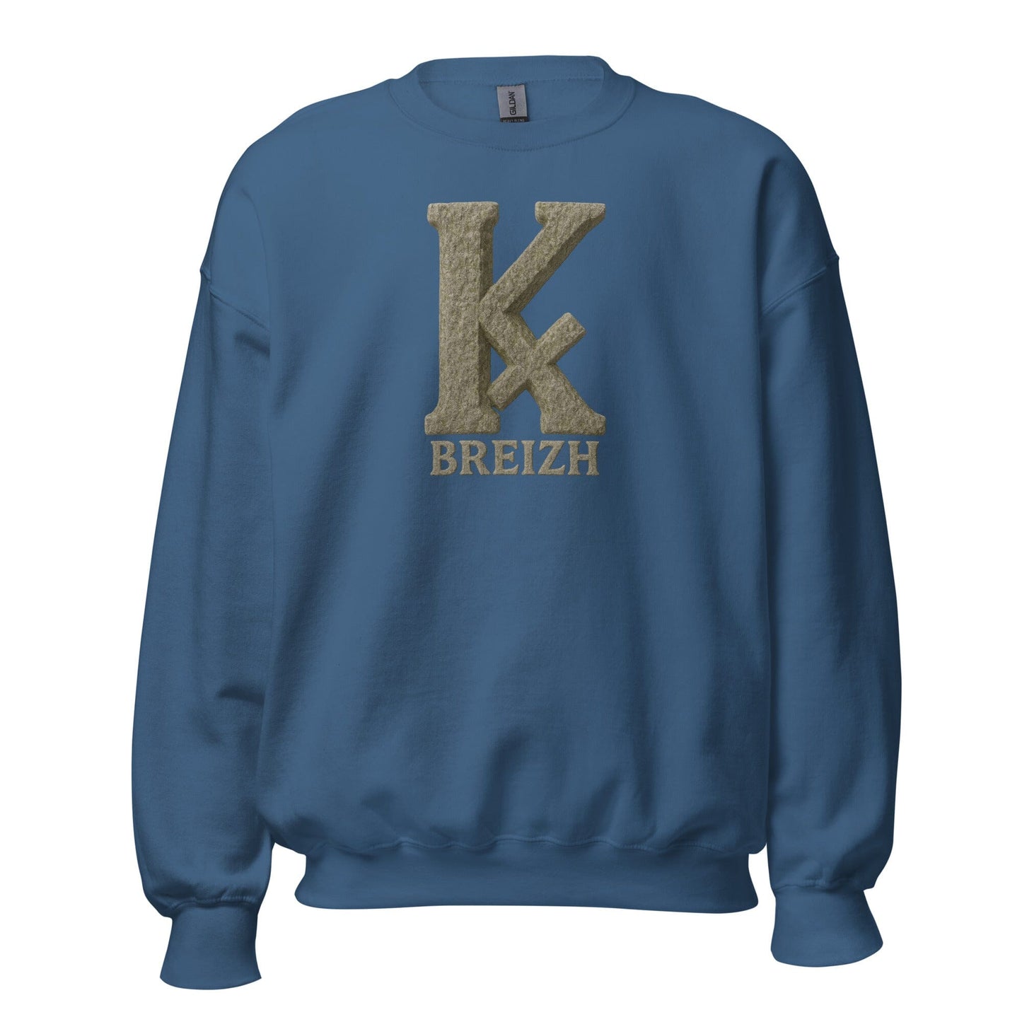 Sweat Unisexe K barré sweat-shirt Bevet Breizh Bleu Indigo S