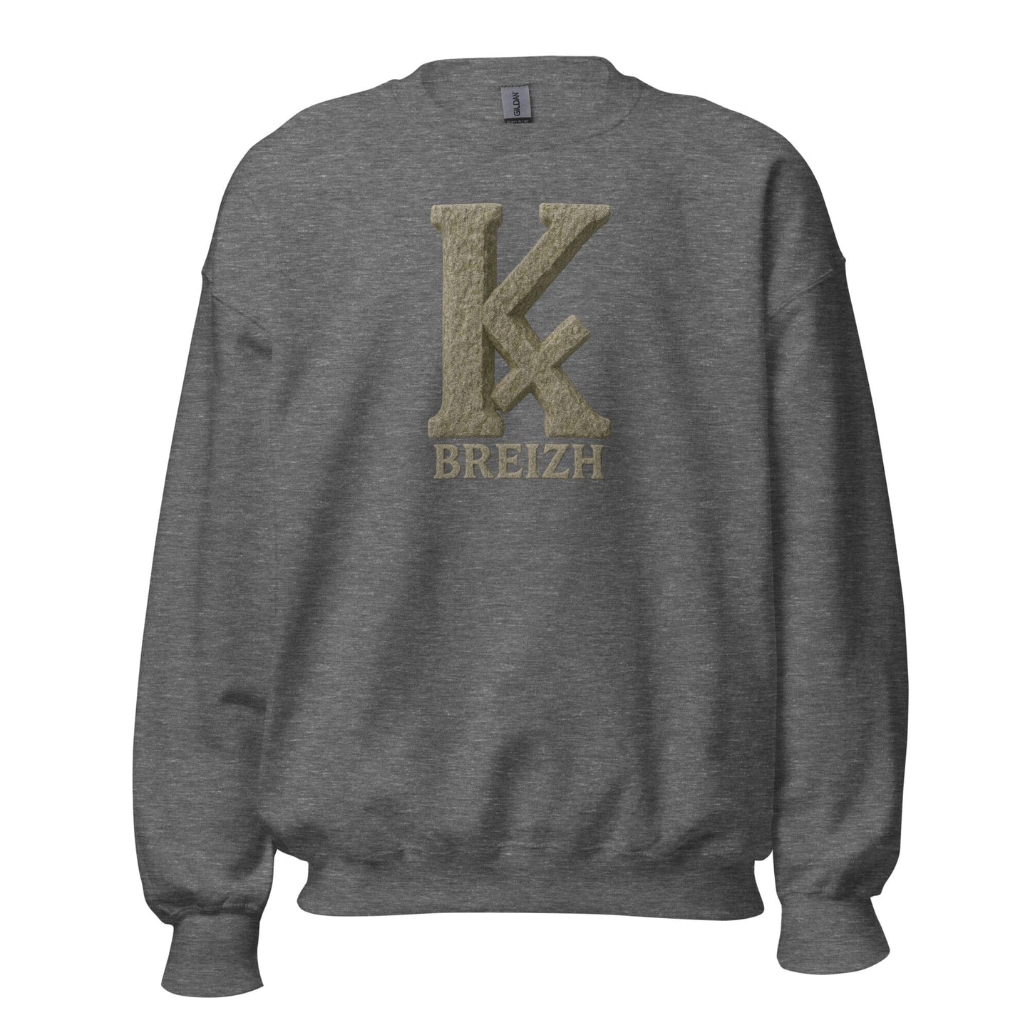 Sweat Unisexe K barré sweat-shirt Bevet Breizh Graphite Heather S