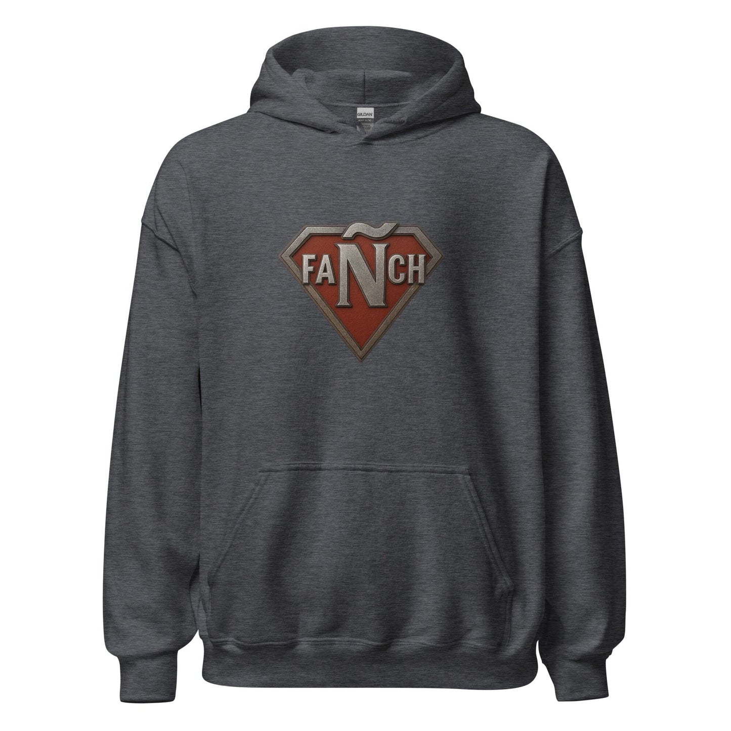Sweatshirt à capuche Fañch sweat-shirt Bevet Breizh Gris Foncé Chiné S