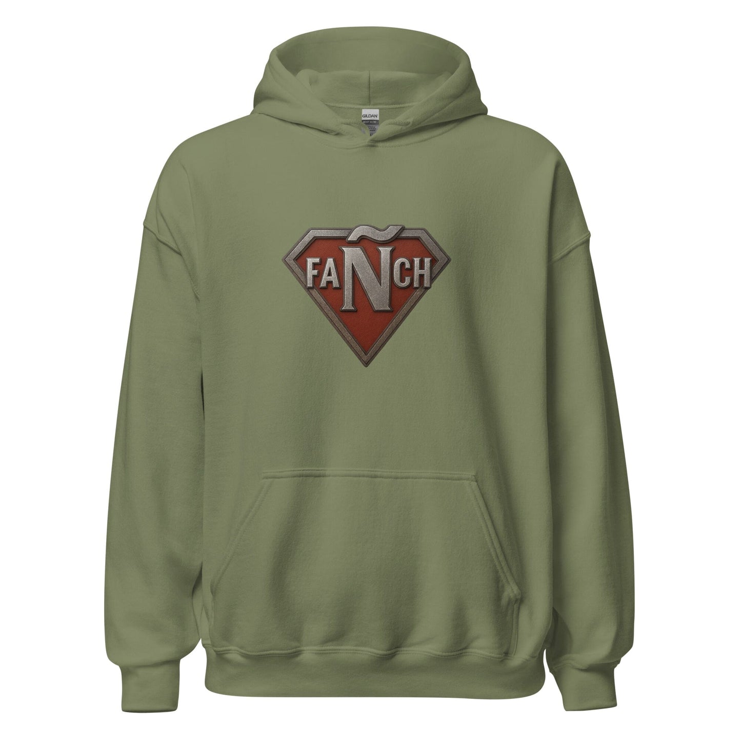 Sweatshirt à capuche Fañch sweat-shirt Bevet Breizh Vert Militaire S