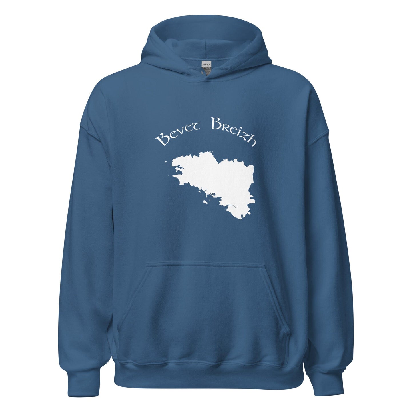 Sweatshirt à capuche pour femme Bevet Breizh sweat-shirt Bevet Breizh Bleu Indigo S