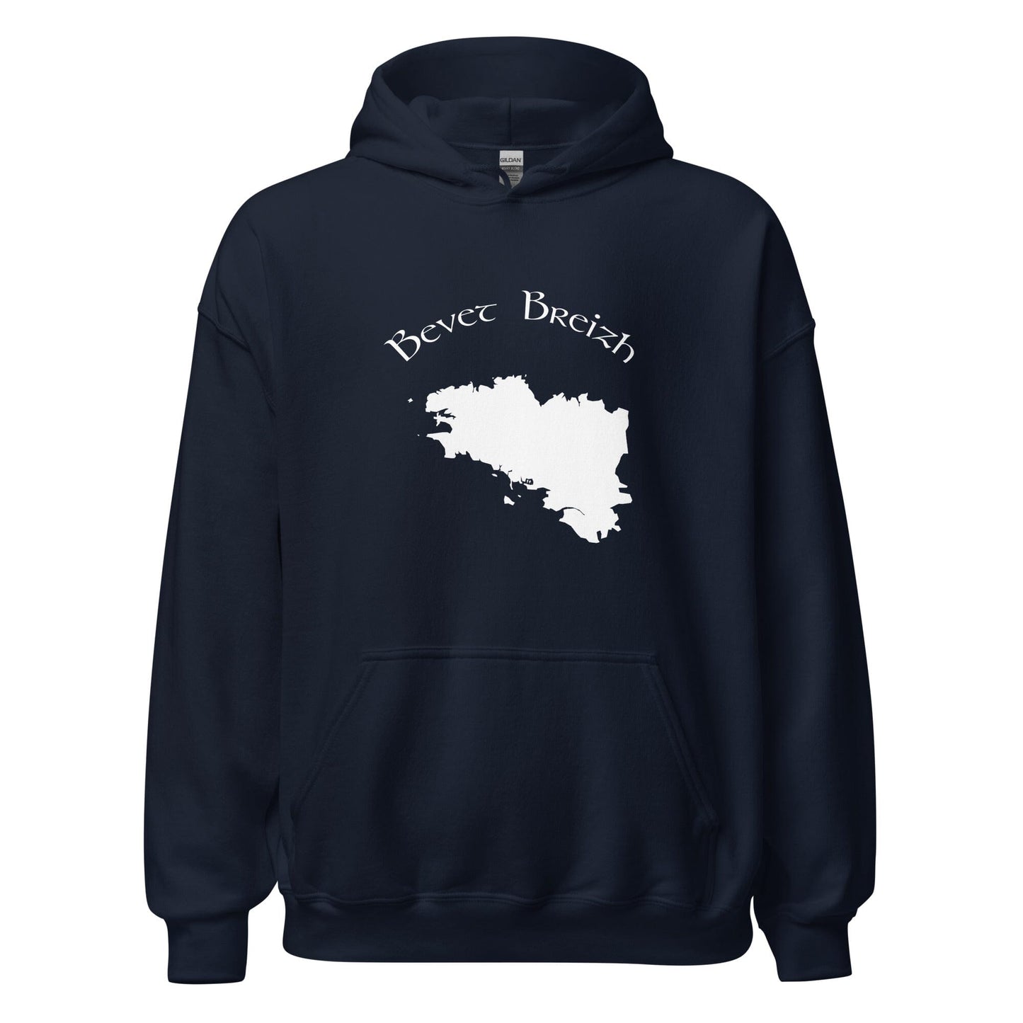 Sweatshirt à capuche pour femme Bevet Breizh sweat-shirt Bevet Breizh Bleu Marine S