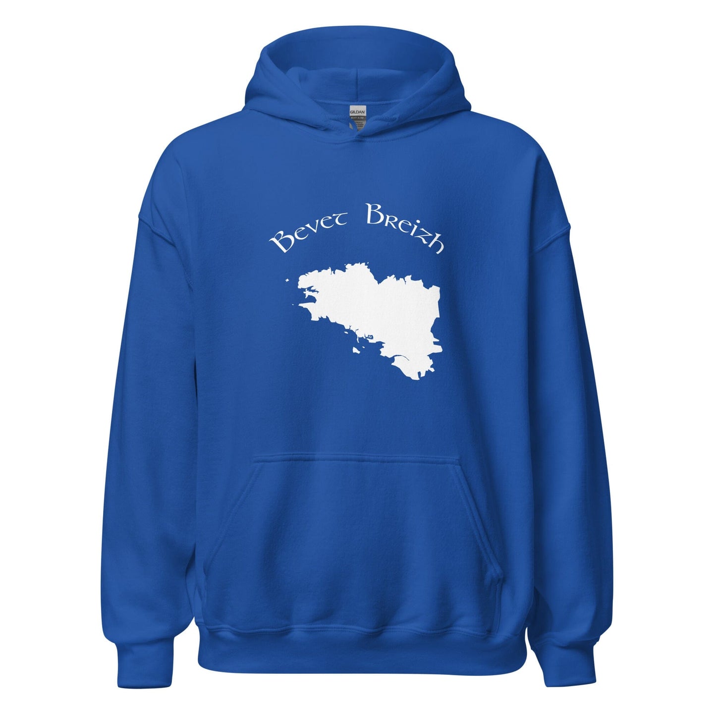 Sweatshirt à capuche pour femme Bevet Breizh sweat-shirt Bevet Breizh Bleu Roi S