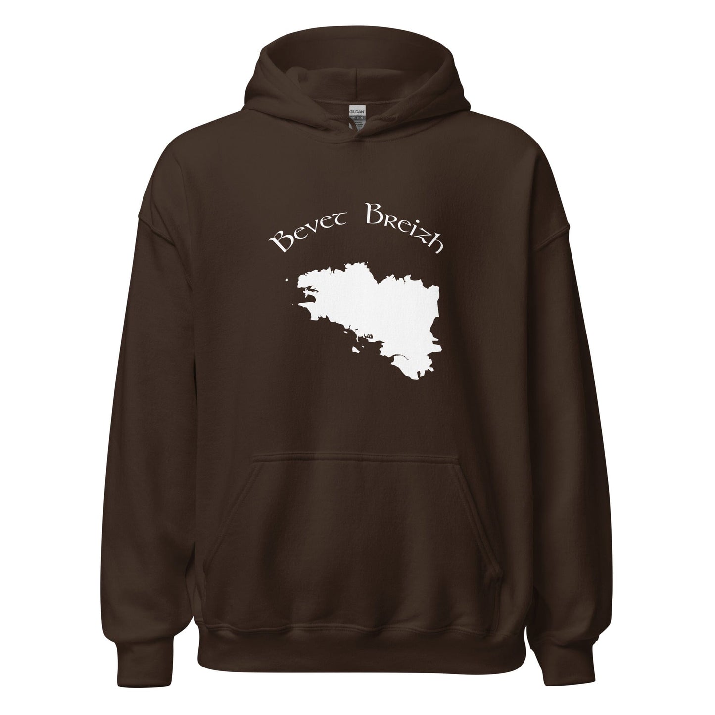 Sweatshirt à capuche pour femme Bevet Breizh sweat-shirt Bevet Breizh Chocolat Noir S