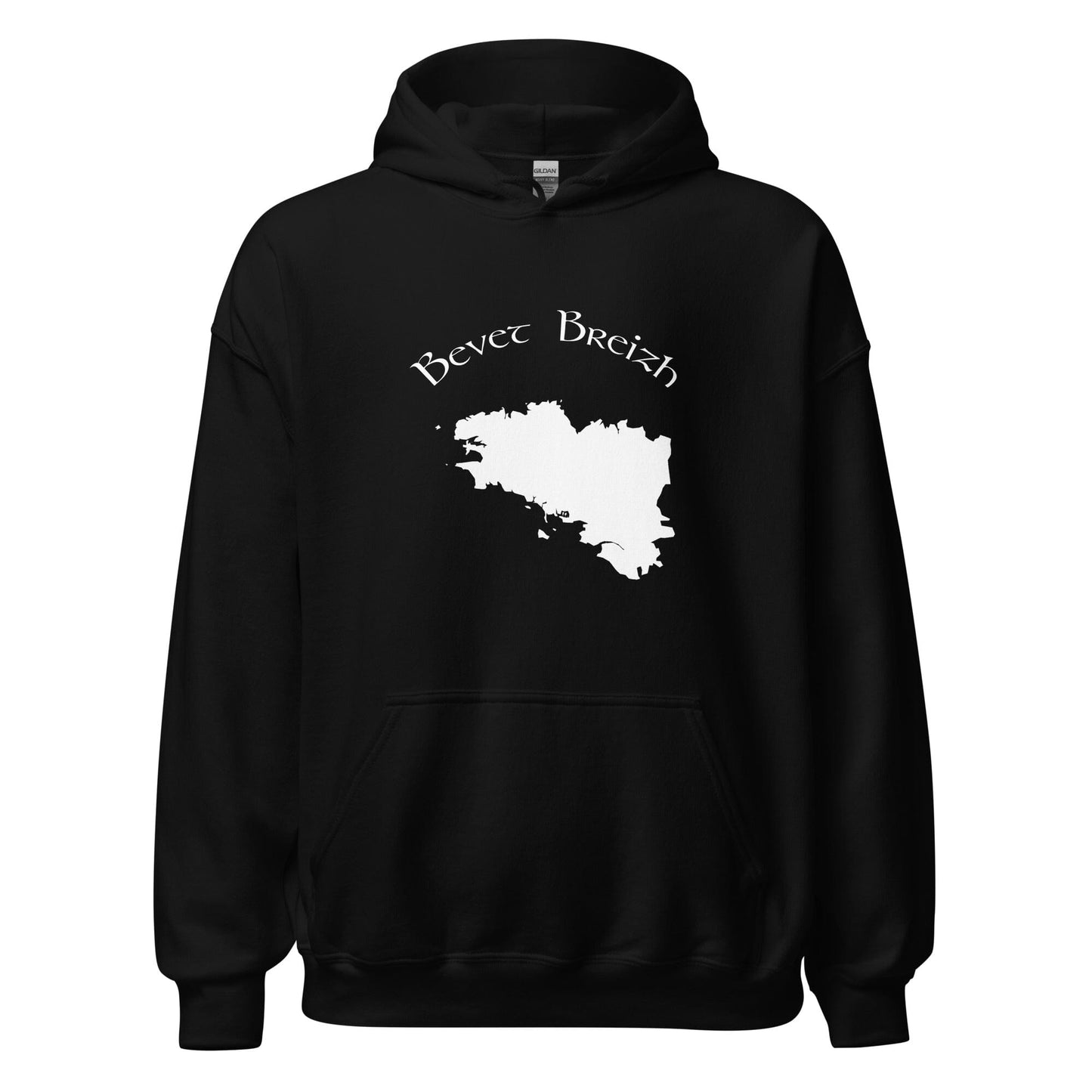 Sweatshirt à capuche pour femme Bevet Breizh sweat-shirt Bevet Breizh Noir S