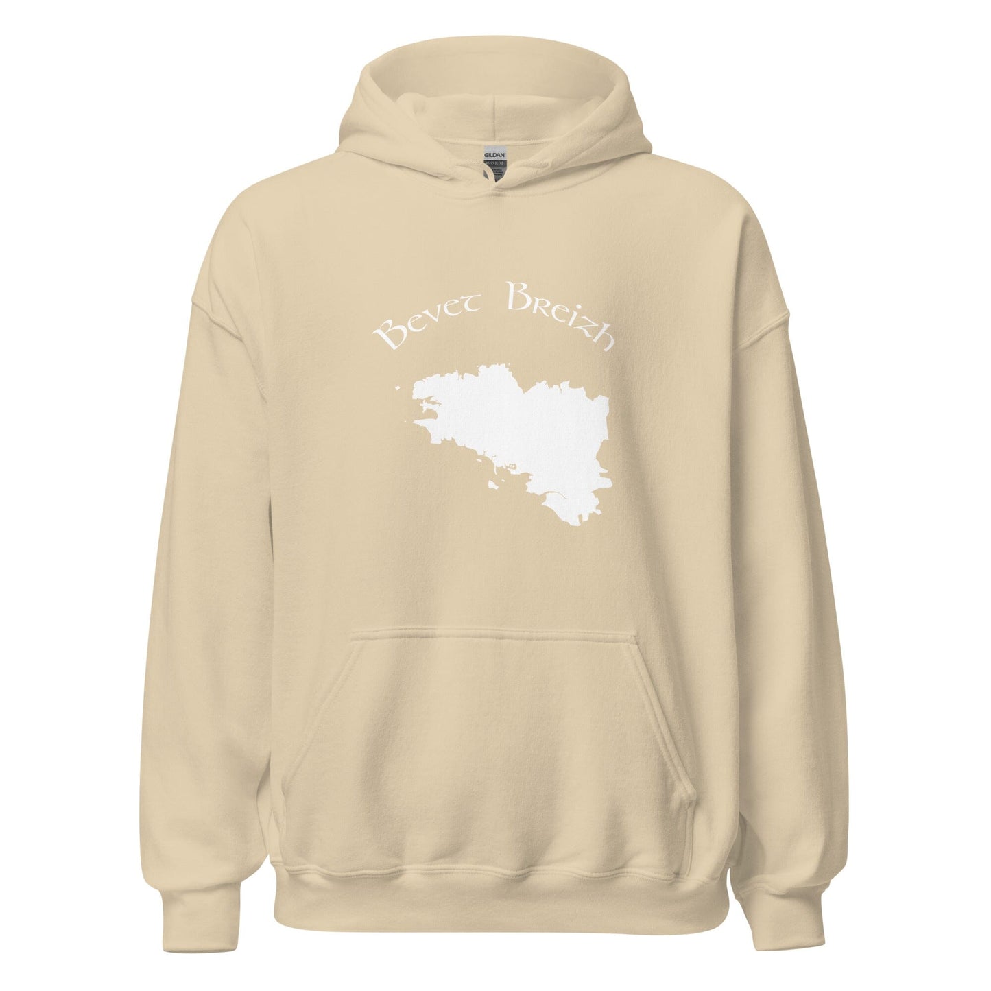 Sweatshirt à capuche pour femme Bevet Breizh sweat-shirt Bevet Breizh Sable S
