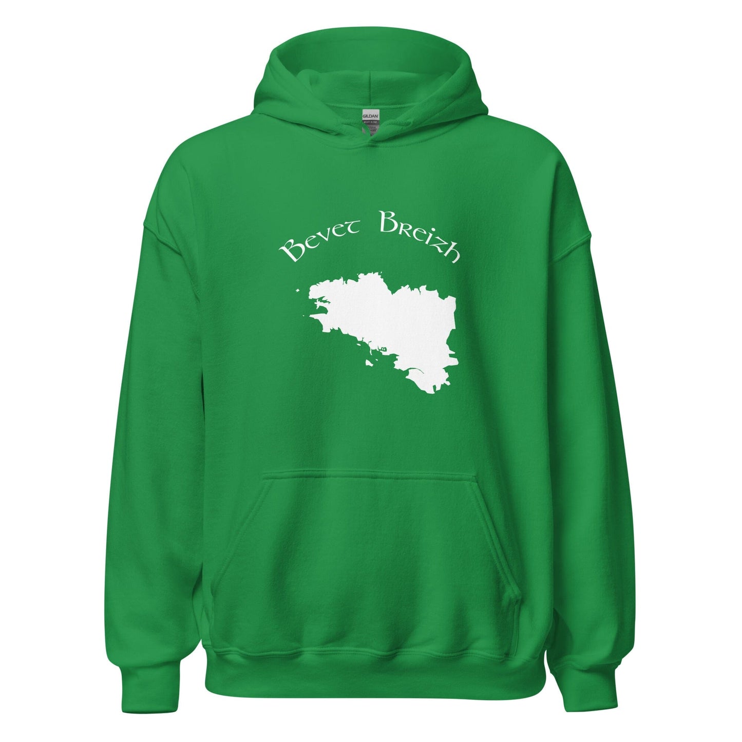 Sweatshirt à capuche pour femme Bevet Breizh sweat-shirt Bevet Breizh Vert menthe S