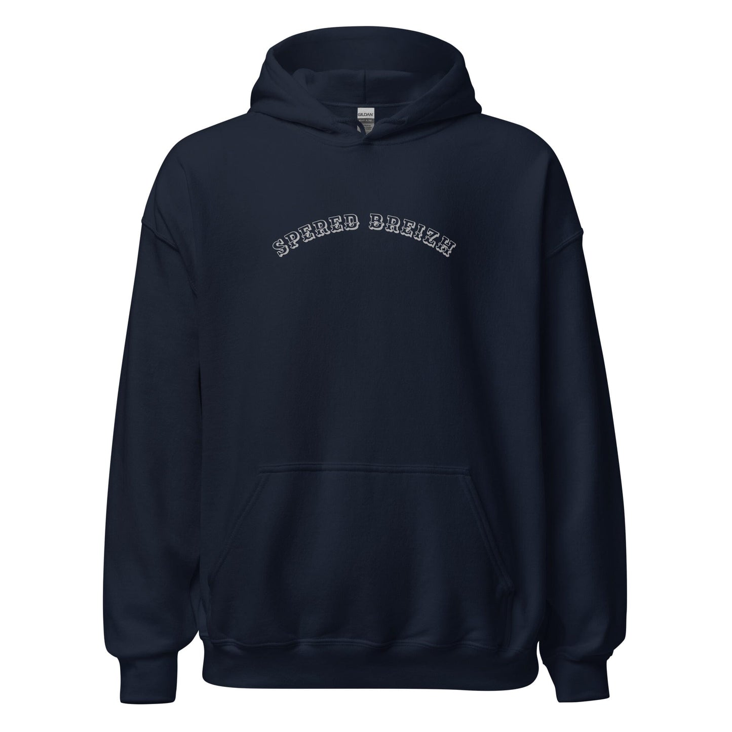 Sweatshirt à capuche spered Breizh à capuche sweatshirt Bevet Breizh Bleu Marine S
