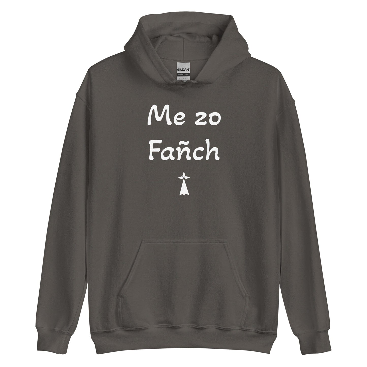 Sweatshirt à capuche unisexe me zo Fañch sweat-shirt Bevet Breizh Anthracite S