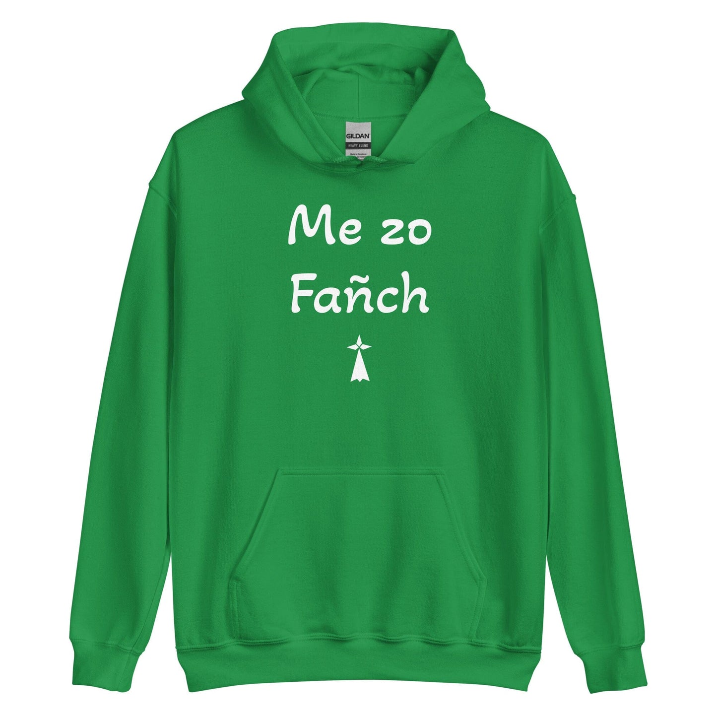 Sweatshirt à capuche unisexe me zo Fañch sweat-shirt Bevet Breizh Vert menthe S