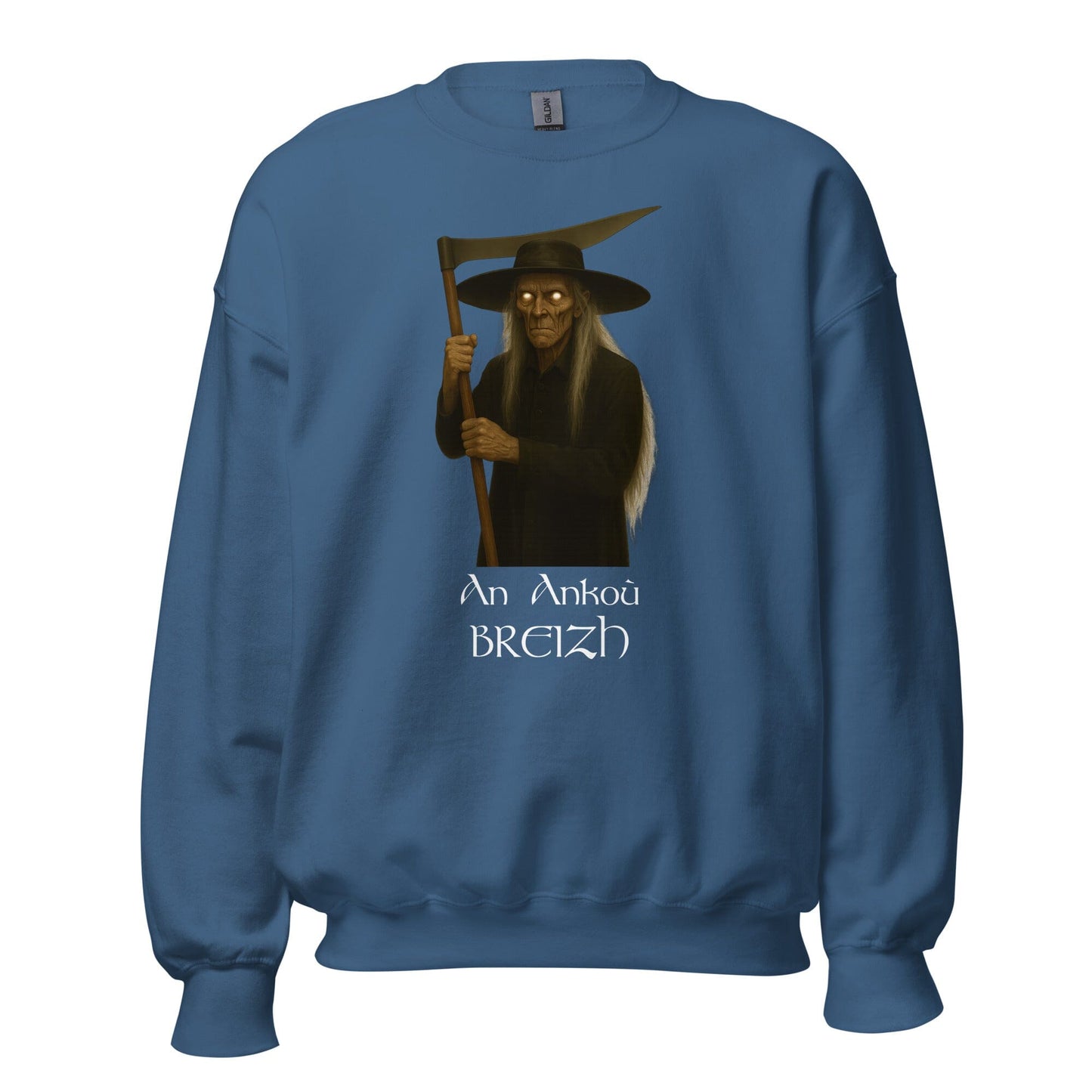 Sweatshirt an Ankoù sweat-shirt Bevet Breizh Bleu Indigo S