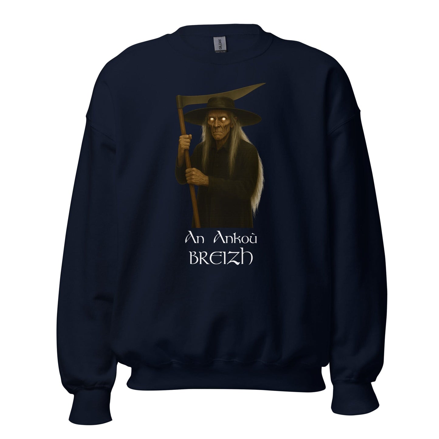 Sweatshirt an Ankoù sweat-shirt Bevet Breizh Bleu Marine S