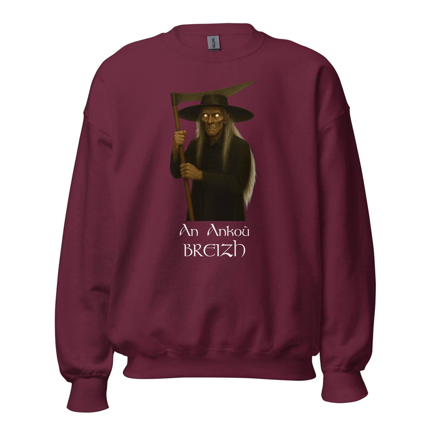 Sweatshirt an Ankoù sweat-shirt Bevet Breizh Bordeaux S
