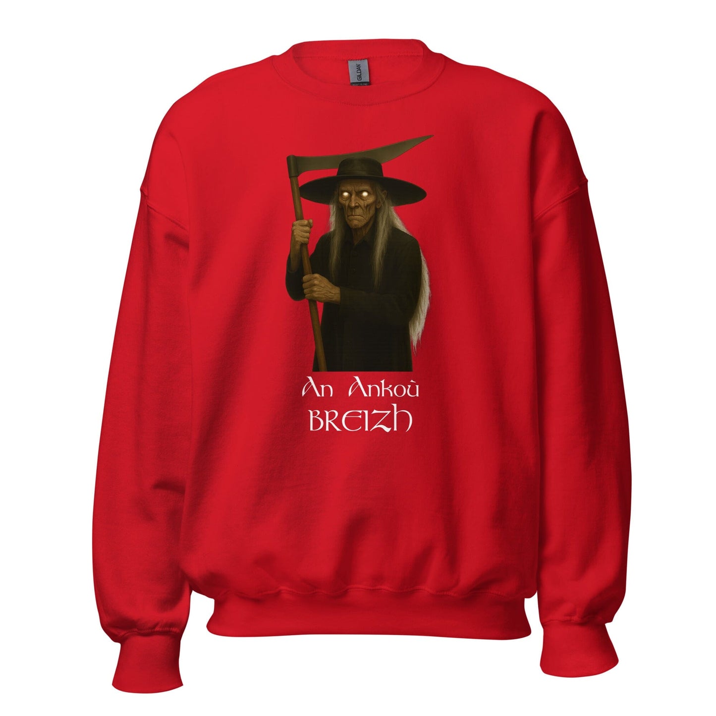 Sweatshirt an Ankoù sweat-shirt Bevet Breizh Rouge S