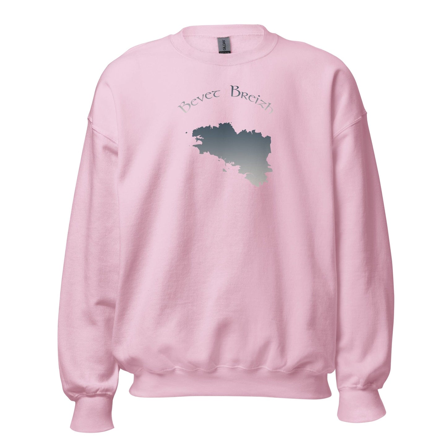 Sweatshirt femme Bevet Breizh sweat-shirt Bevet Breizh Rose Clair S