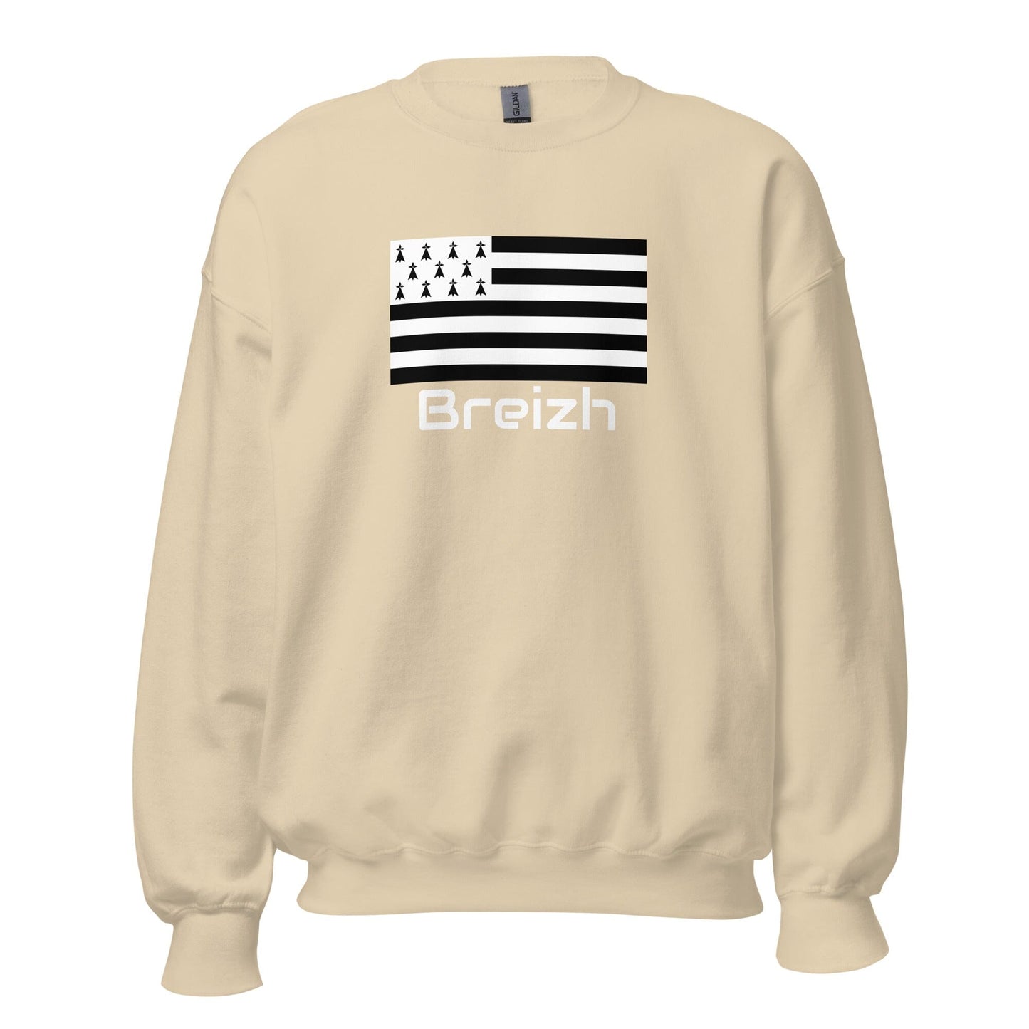 Sweatshirt Gwenn Ha Du Breizh unisexe sweat-shirt Bevet Breizh Sable S