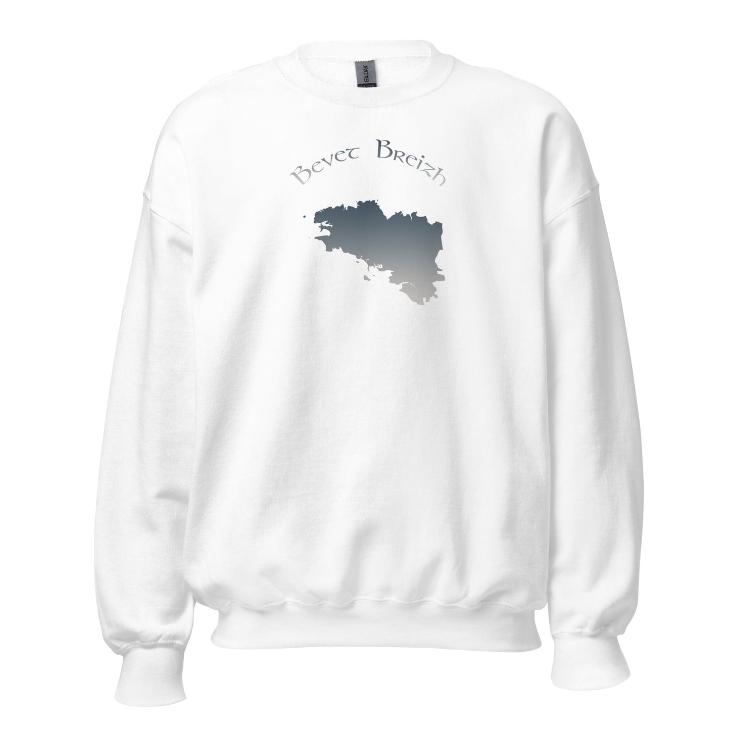 Sweatshirt homme Bevet Breizh sweat-shirt Bevet Breizh Blanc 4XL