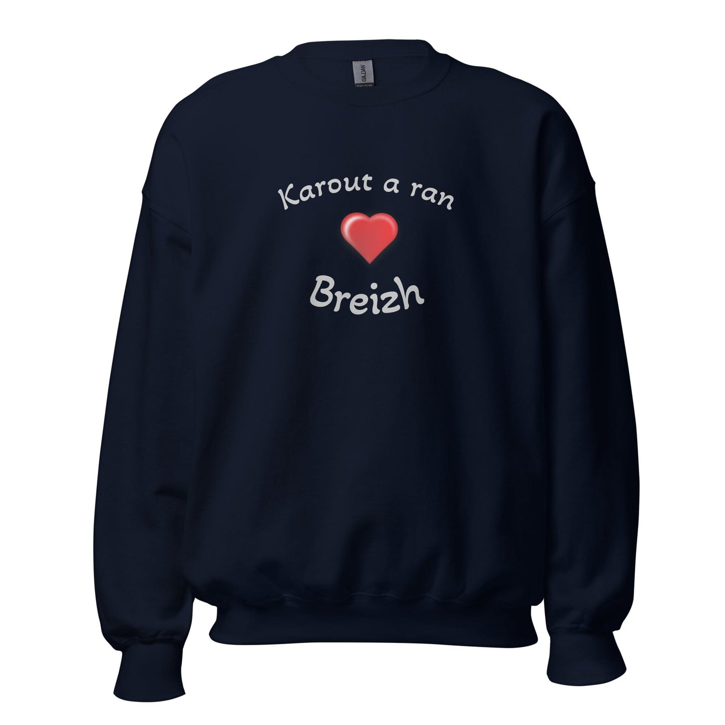 Sweatshirt homme Karout a ran Breizh sweat-shirt Bevet Breizh Bleu Marine 4XL