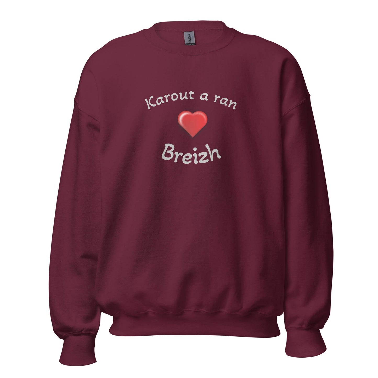 Sweatshirt homme Karout a ran Breizh sweat-shirt Bevet Breizh Bordeaux S