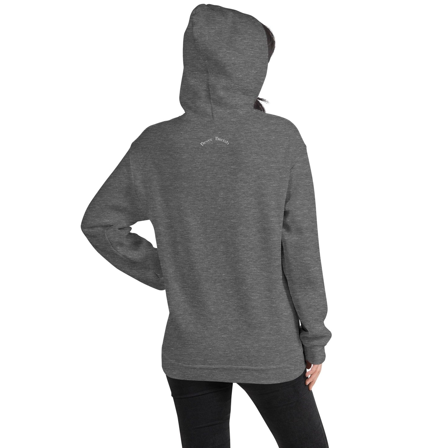 Sweatshirt unisexe à capuche Gwenn Ha Du Bertègn sweat-shirt Bevet Breizh