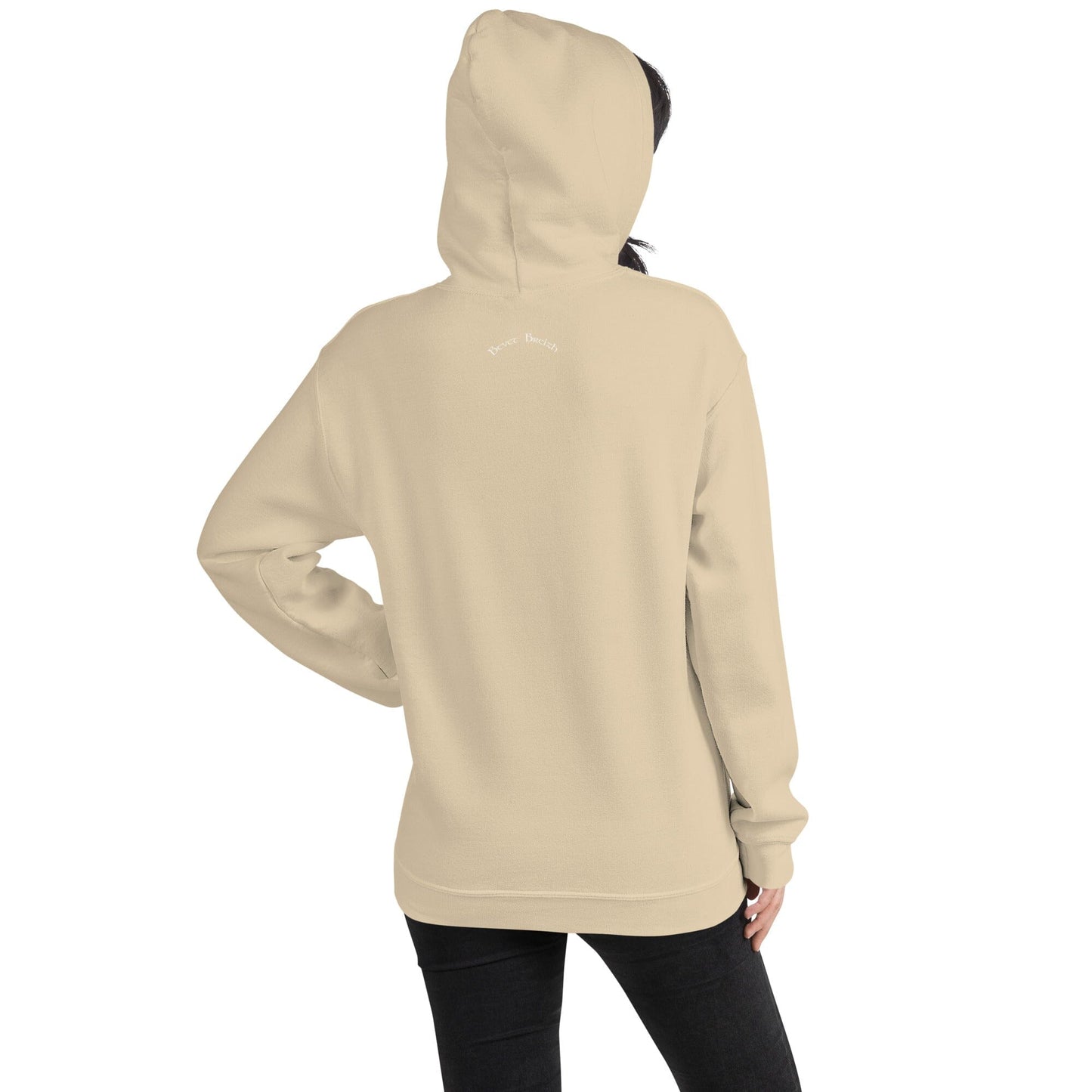 Sweatshirt unisexe à capuche Gwenn Ha Du Bertègn sweat-shirt Bevet Breizh